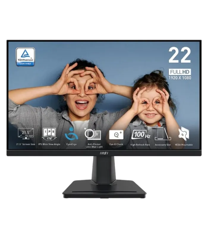 MSI MP225 E12VL Monitor 22" FHD 120Hz VGA HDMI