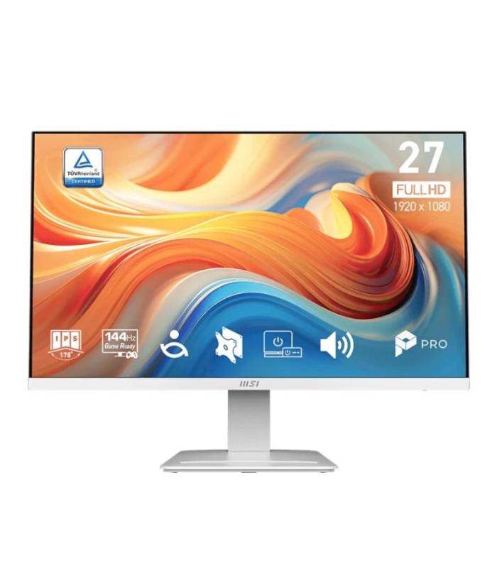 MSI PRO MP273W E14A Monitor 27" IPS 144Hz Blanco