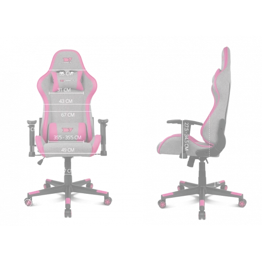 Silla Gaming DRIFT DR90PRO vista 13