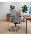 Silla Ergonómica GENIUS de NOMA. Color GRIS