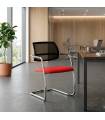 Silla Confidente TITAN de NOMA. Respaldo De MALLA