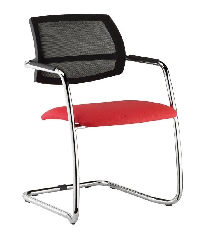 Silla confidente Eva Respaldo Malla de Vincolo.