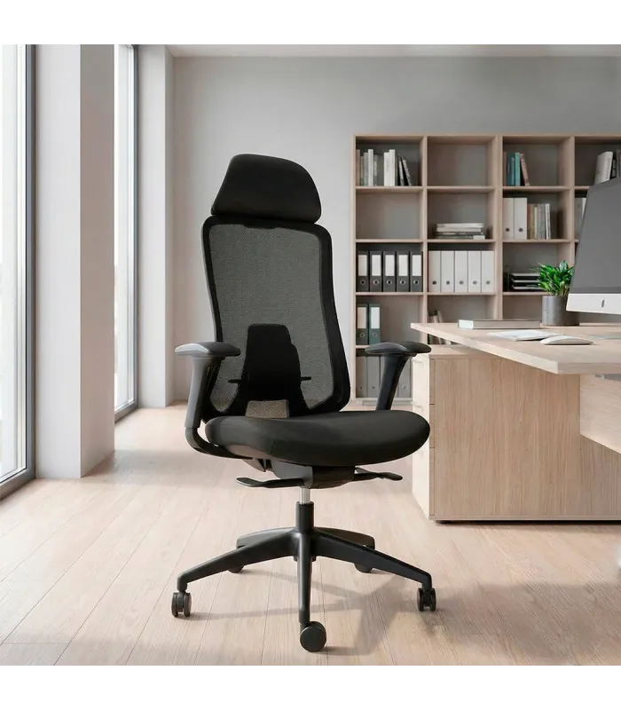 Comprar Silla Ergonómica SANTOS BLACK de NOMA.