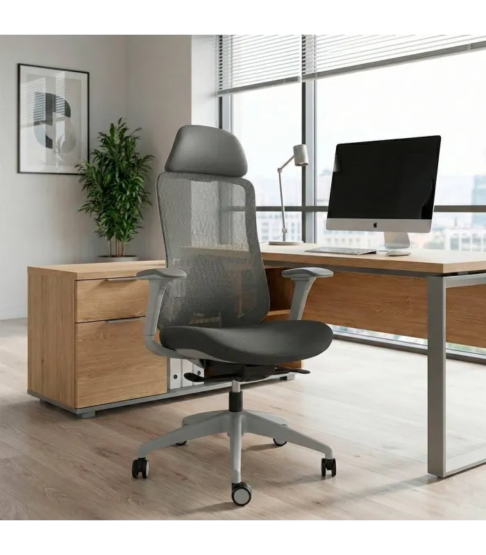 Comprar Silla Ergonómica SANTOS GREY  de NOMA.