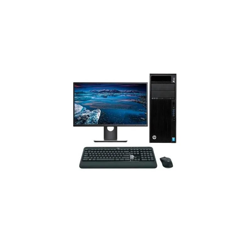 HP Workstation Z440 Xeon E5 1620 V3 3.5 GHz | LCD 23" | 16 GB | 256 SSD | TEC. Y RATÓN INALAMBRICO | Gráfica 2GB | Adaptador VGA