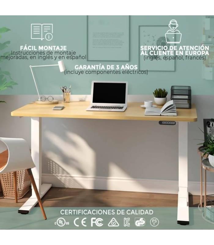Mesa Elevable DUAL de NOMA