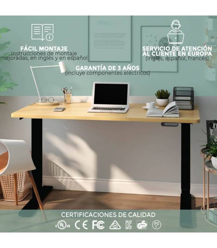 Mesa Elevable DUAL de NOMA