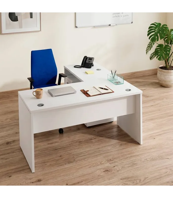 Comprar Mesa Operativa ATLAS de NOMA. Con ALA y Pata PANEL
