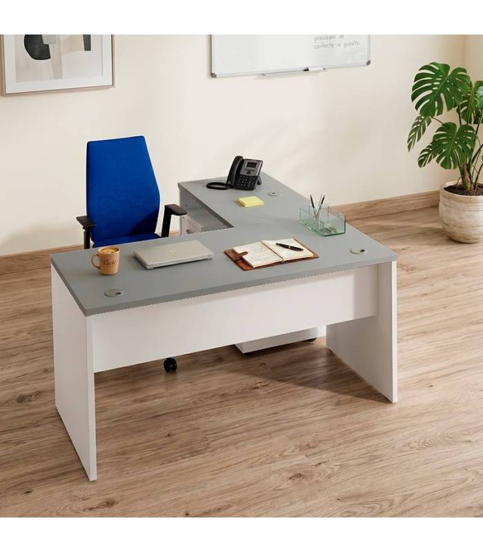 Comprar Mesa Operativa ATLAS de NOMA. Con ALA y Pata PANEL