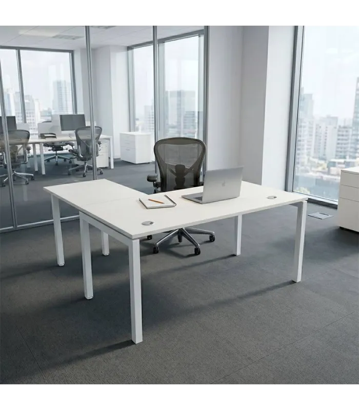 Comprar Mesa Operativa ATLAS de NOMA. Con ALA y Pata PORTICA