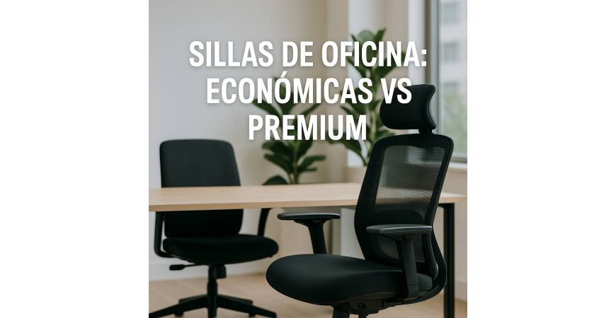 Sillas de oficina: diferencias entre modelos económicos y sillas ergonómicas premium | Croner
